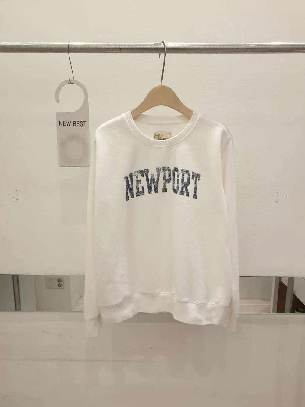 卜派家NEWPORT刷毛大學TEE