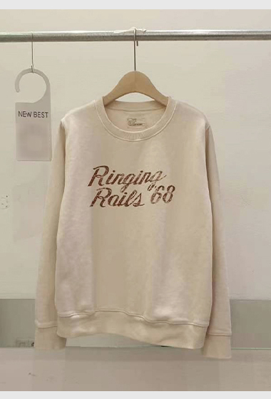 B32.卜派家Ringing Railr68印字大學TEE