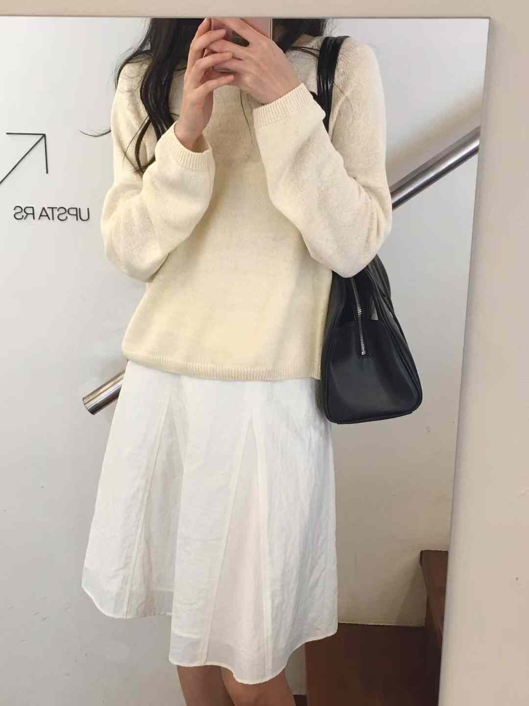 A34.亞麻混紡舒適薄長袖