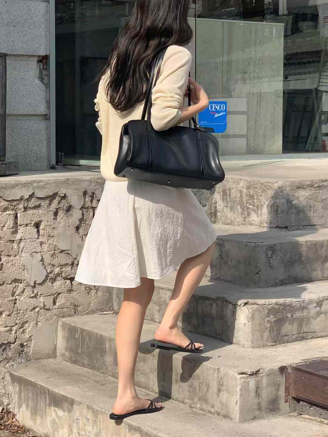 A34.亞麻混紡舒適薄長袖