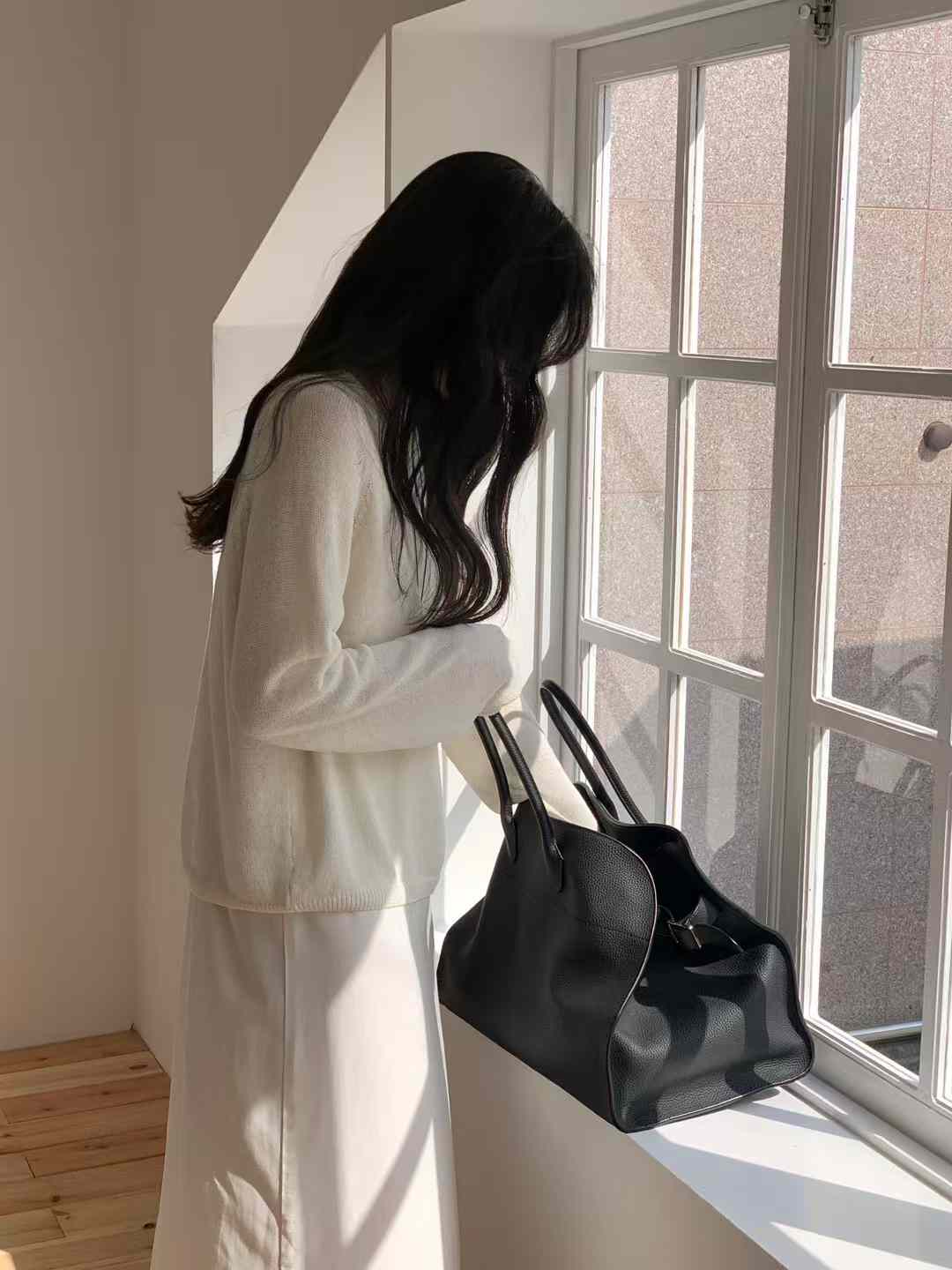 A34.亞麻混紡舒適薄長袖