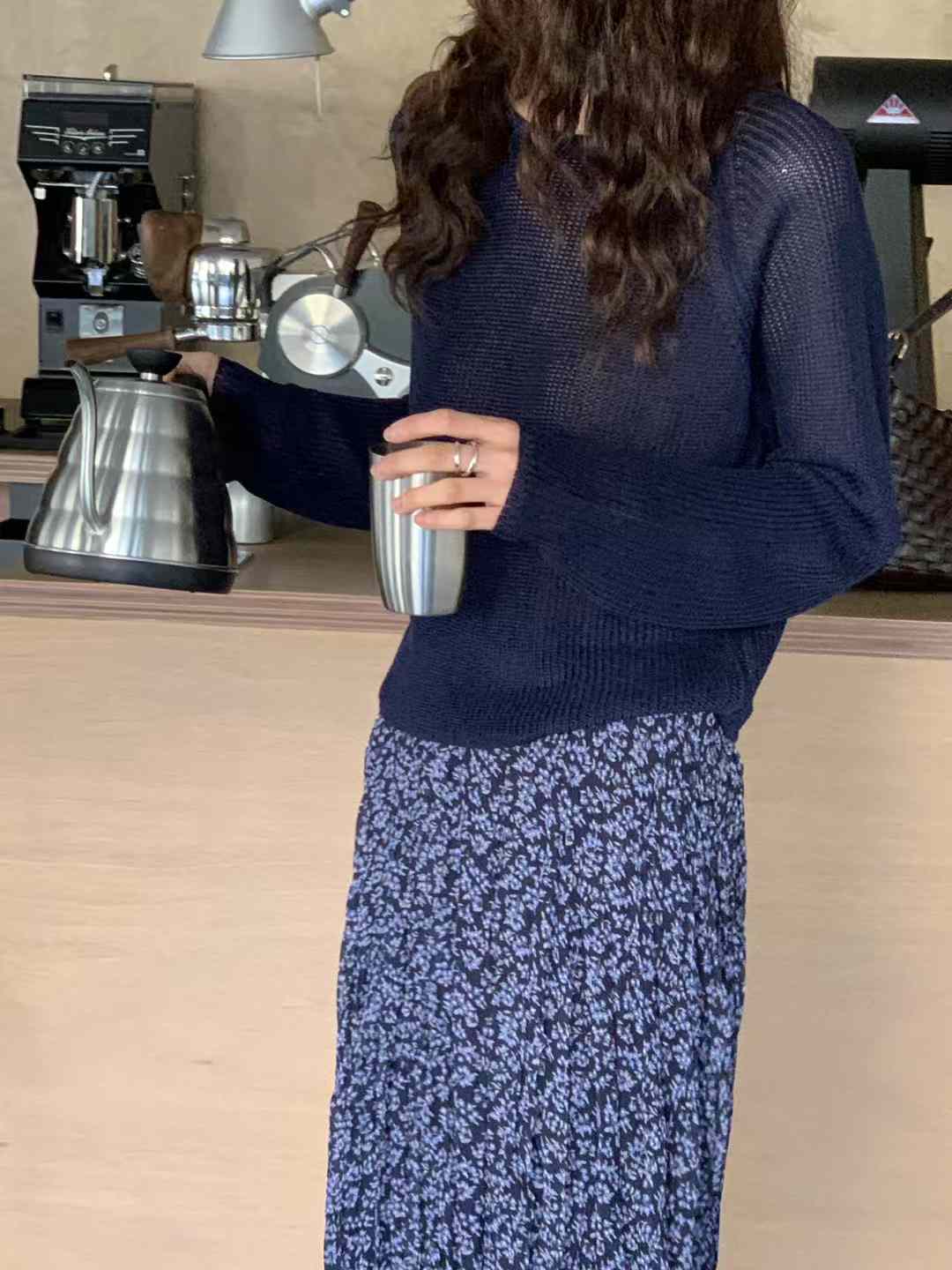A67.拉克蘭亞麻混紡針織衫