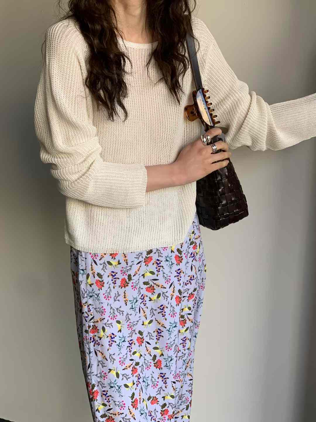 A67.拉克蘭亞麻混紡針織衫