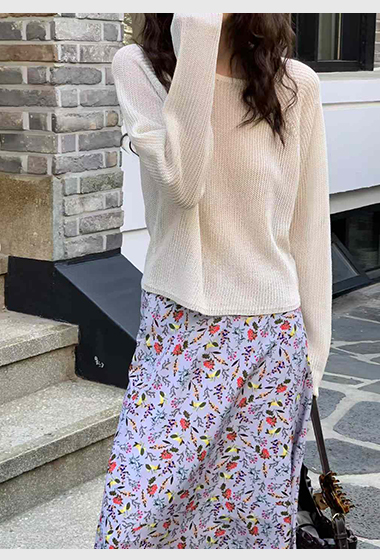 A67.拉克蘭亞麻混紡針織衫