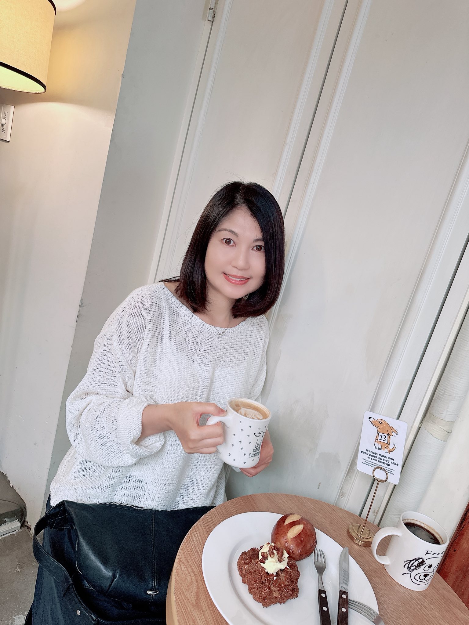 A66.顏值家慵懶扁領寬鬆針織