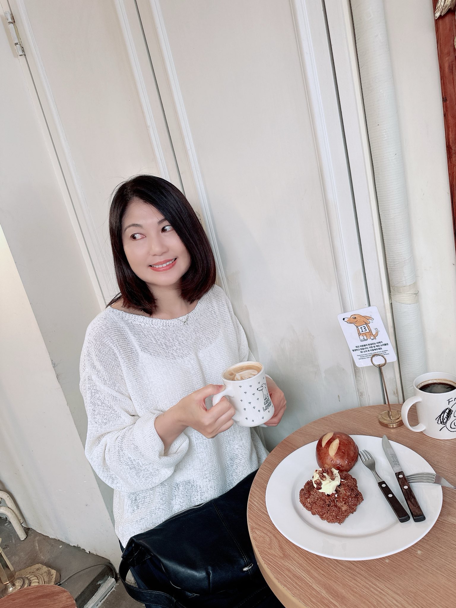 A66.顏值家慵懶扁領寬鬆針織