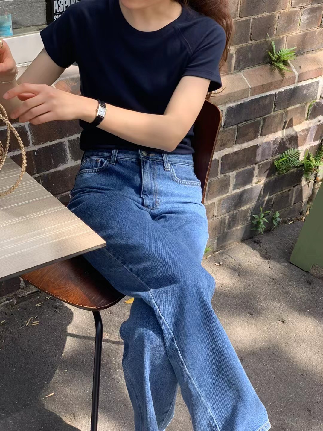 A108.顏值家顯瘦俐落基本TEE