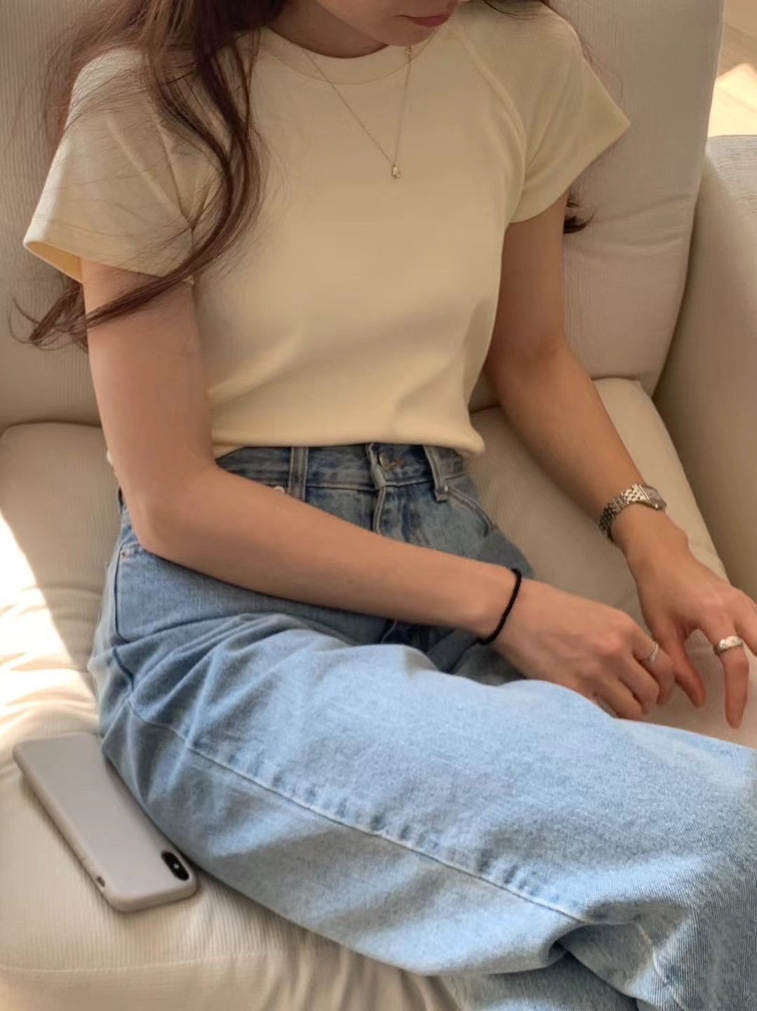 A108.顏值家顯瘦俐落基本TEE