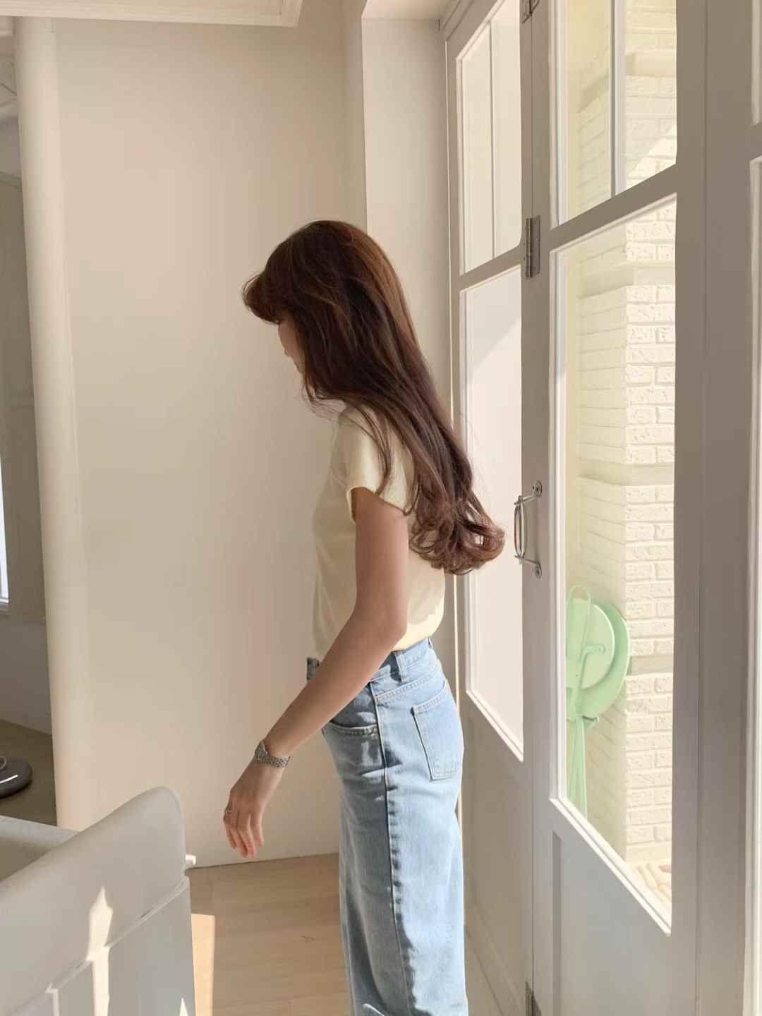 A108.顏值家顯瘦俐落基本TEE