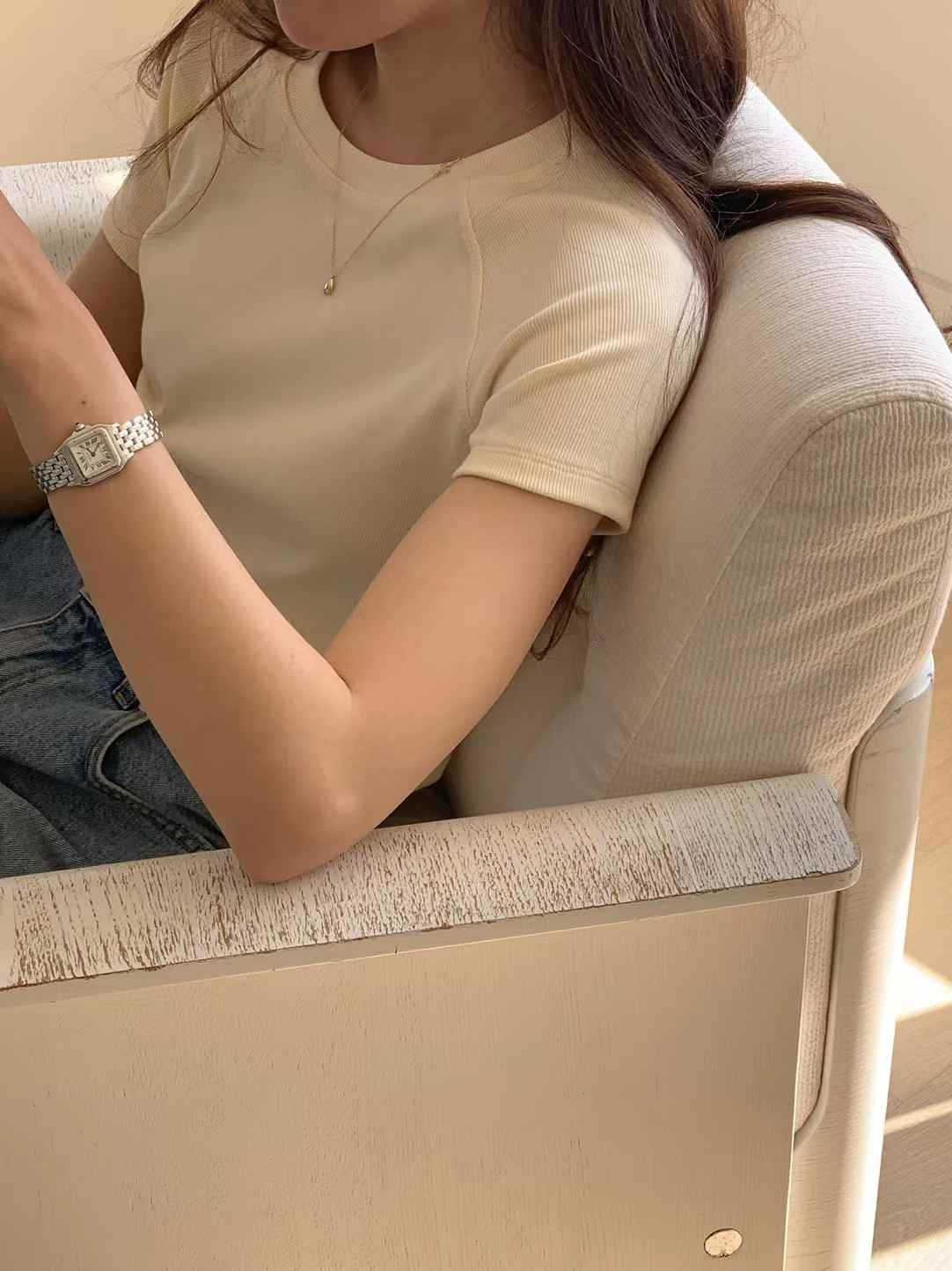 A108.顏值家顯瘦俐落基本TEE