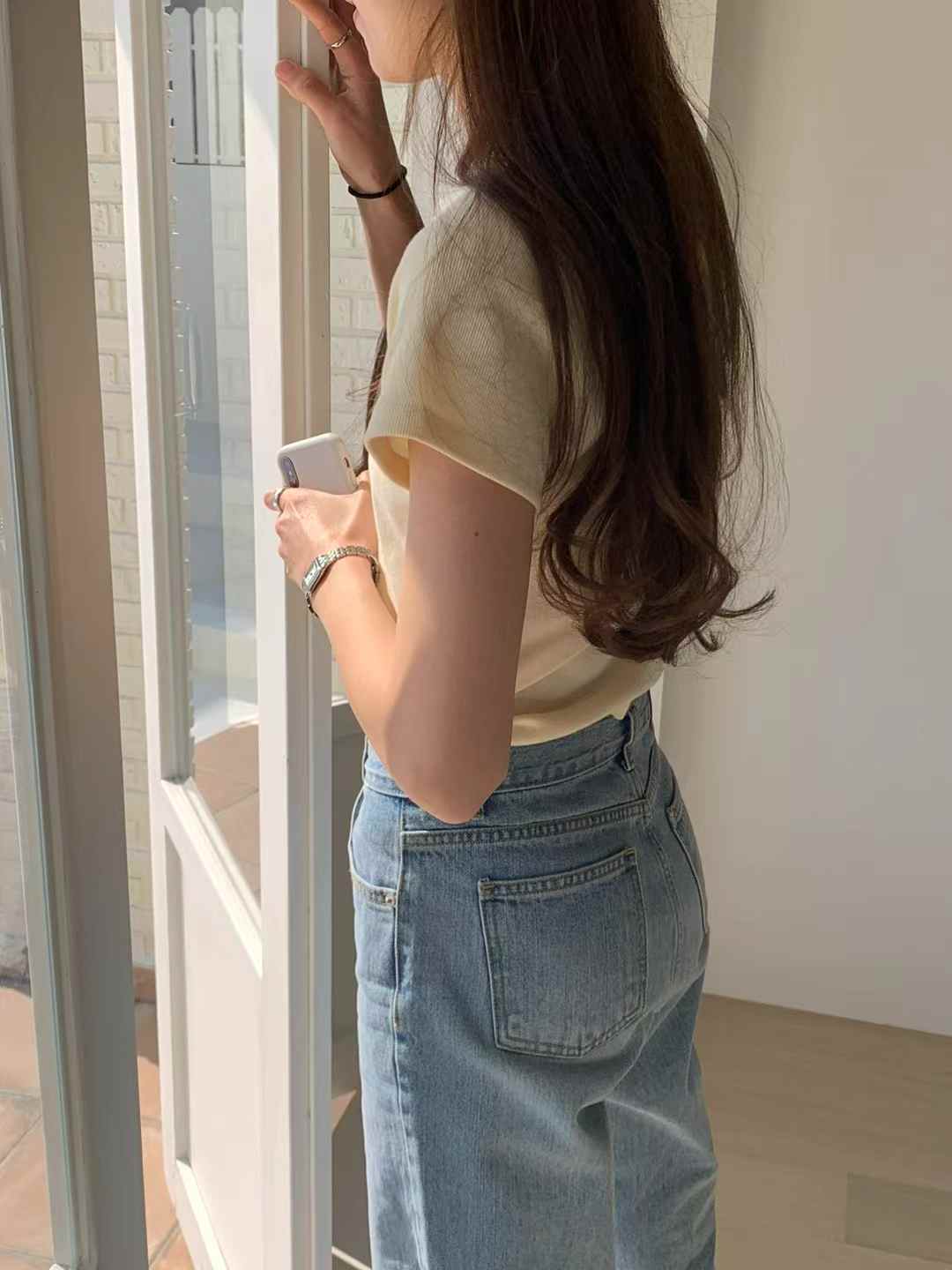 A108.顏值家顯瘦俐落基本TEE