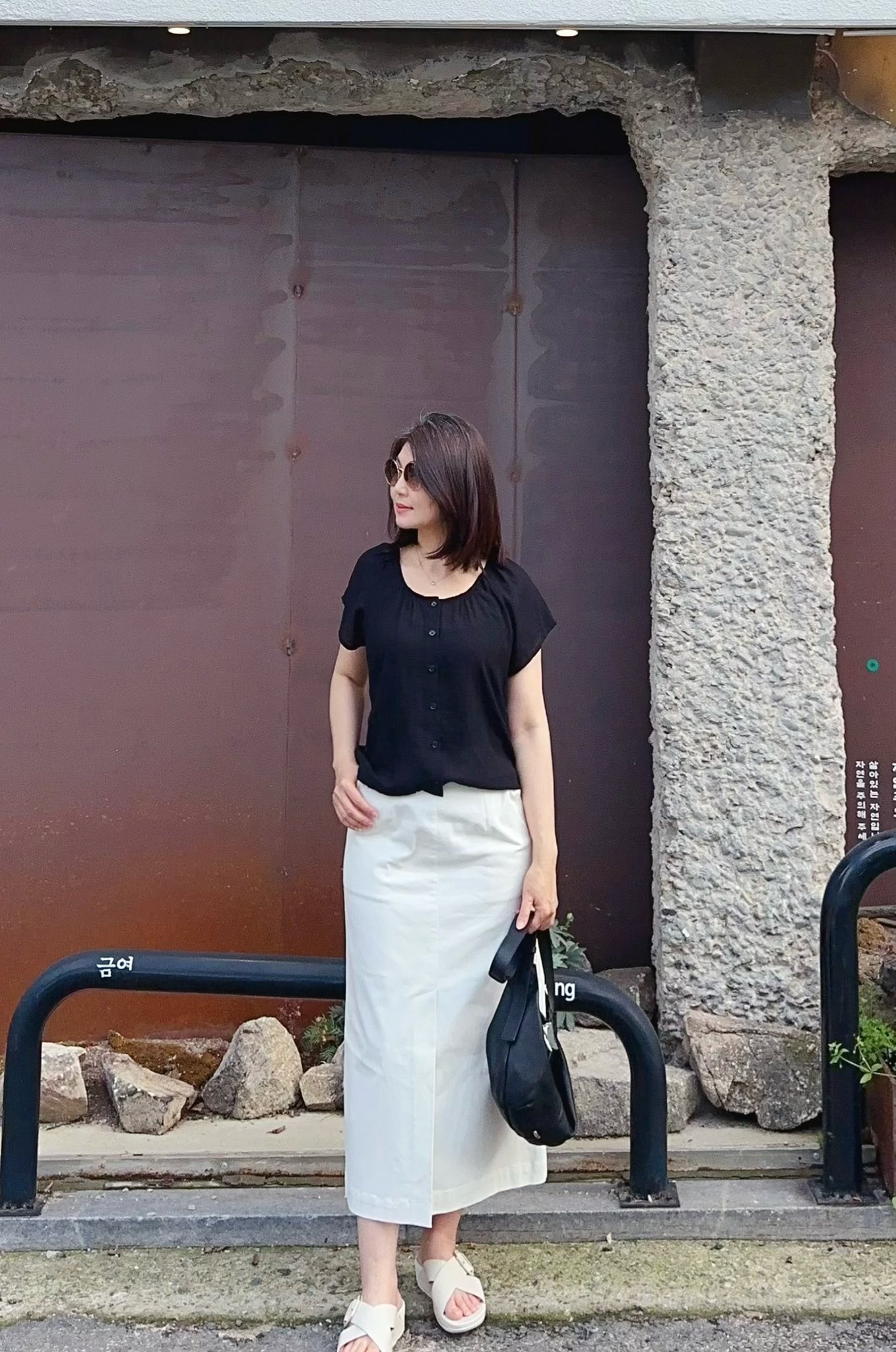 A86.夏日甜美女孩綁帶上衣