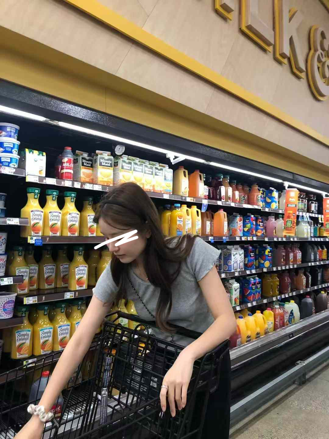 A64.顏值家莫代爾華夫格纖瘦TEE