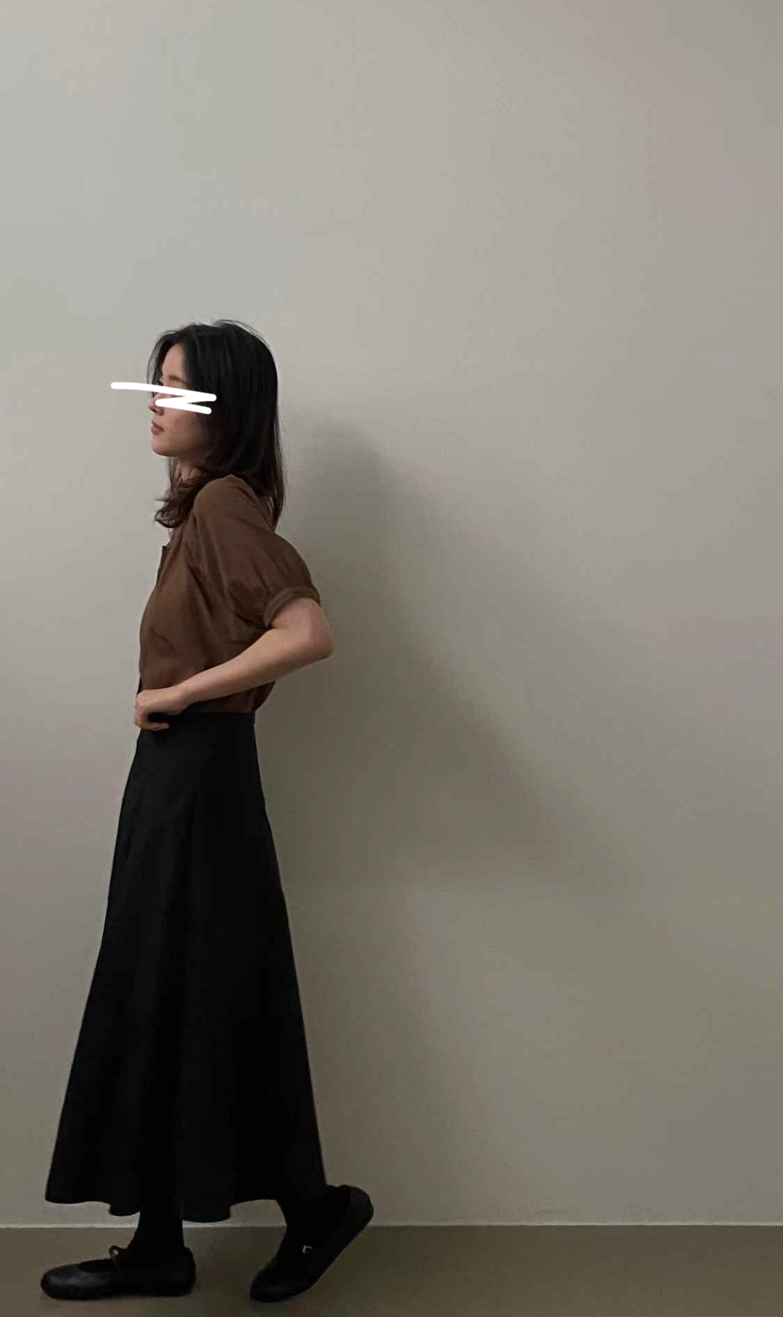 A94.質感家抓皺澎袖上衣