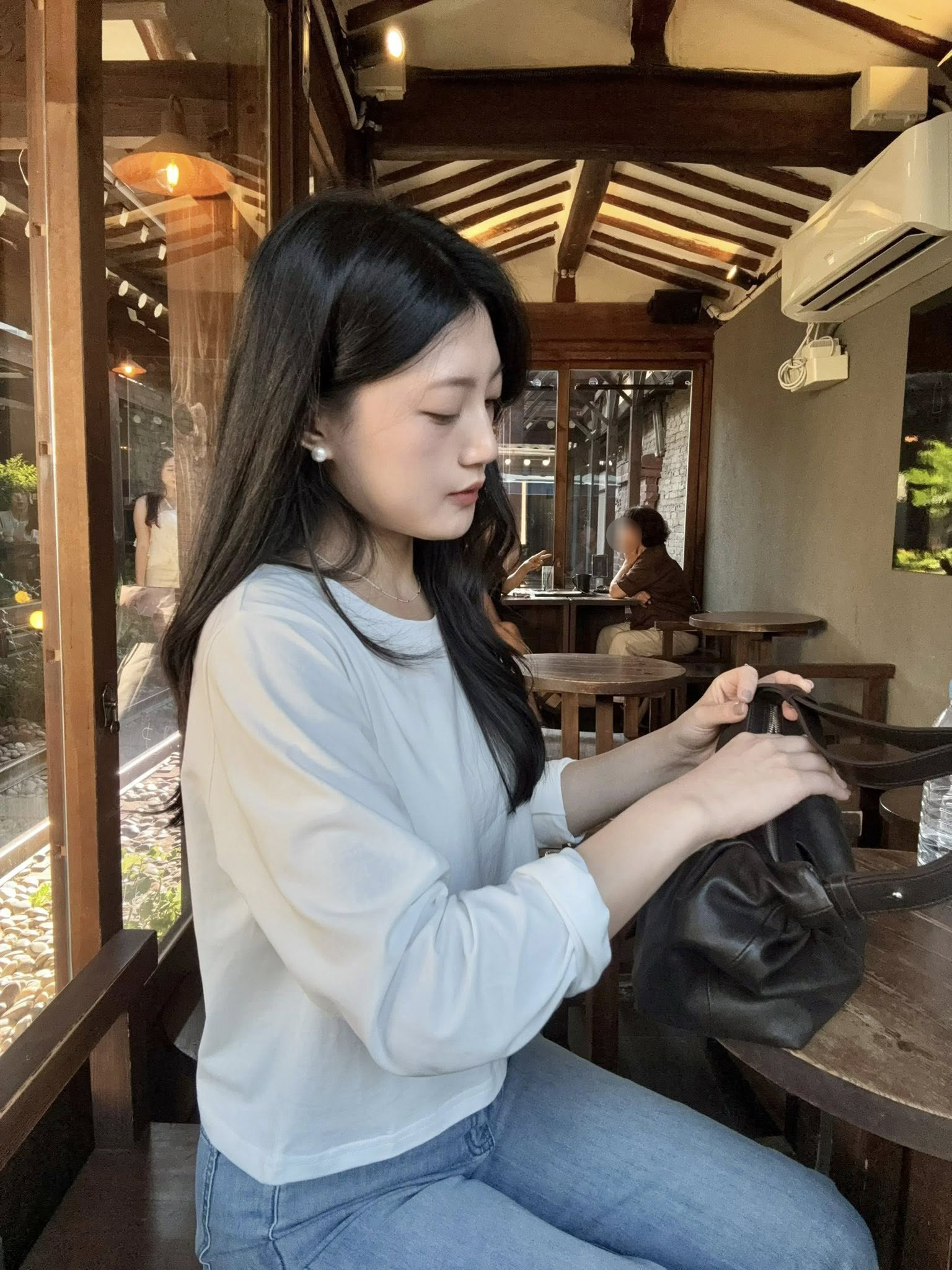 A95.短版百搭舒適素色上衣