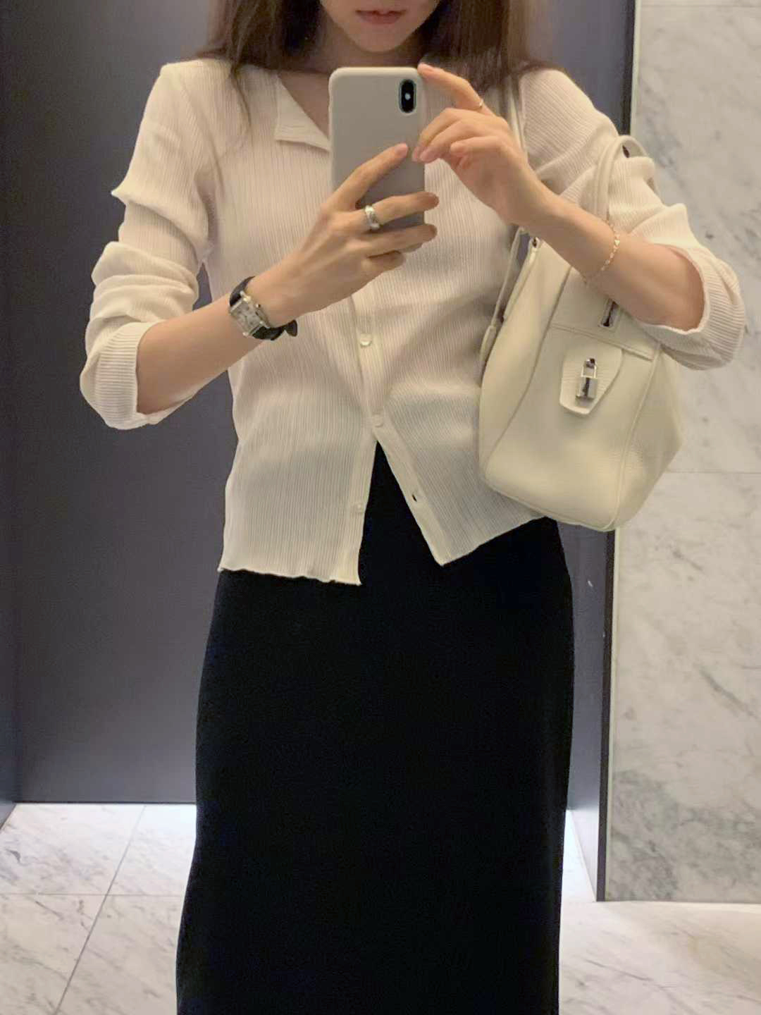 顏值家瘦瘦坑條小外套