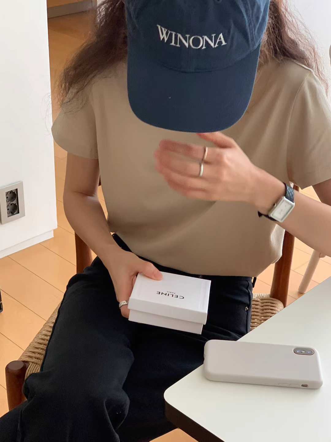 A17.顏值家莫代爾混紡圓領短TEE