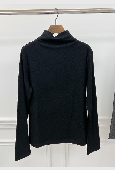 B03.高級灰色系半高領上衣