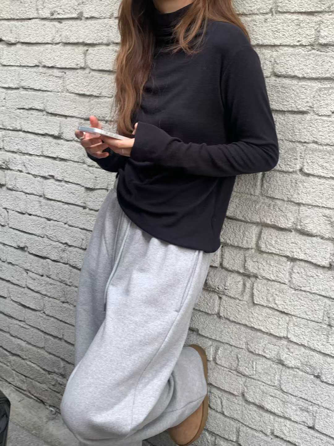 B59.大V家羊毛混紡高領打底衣