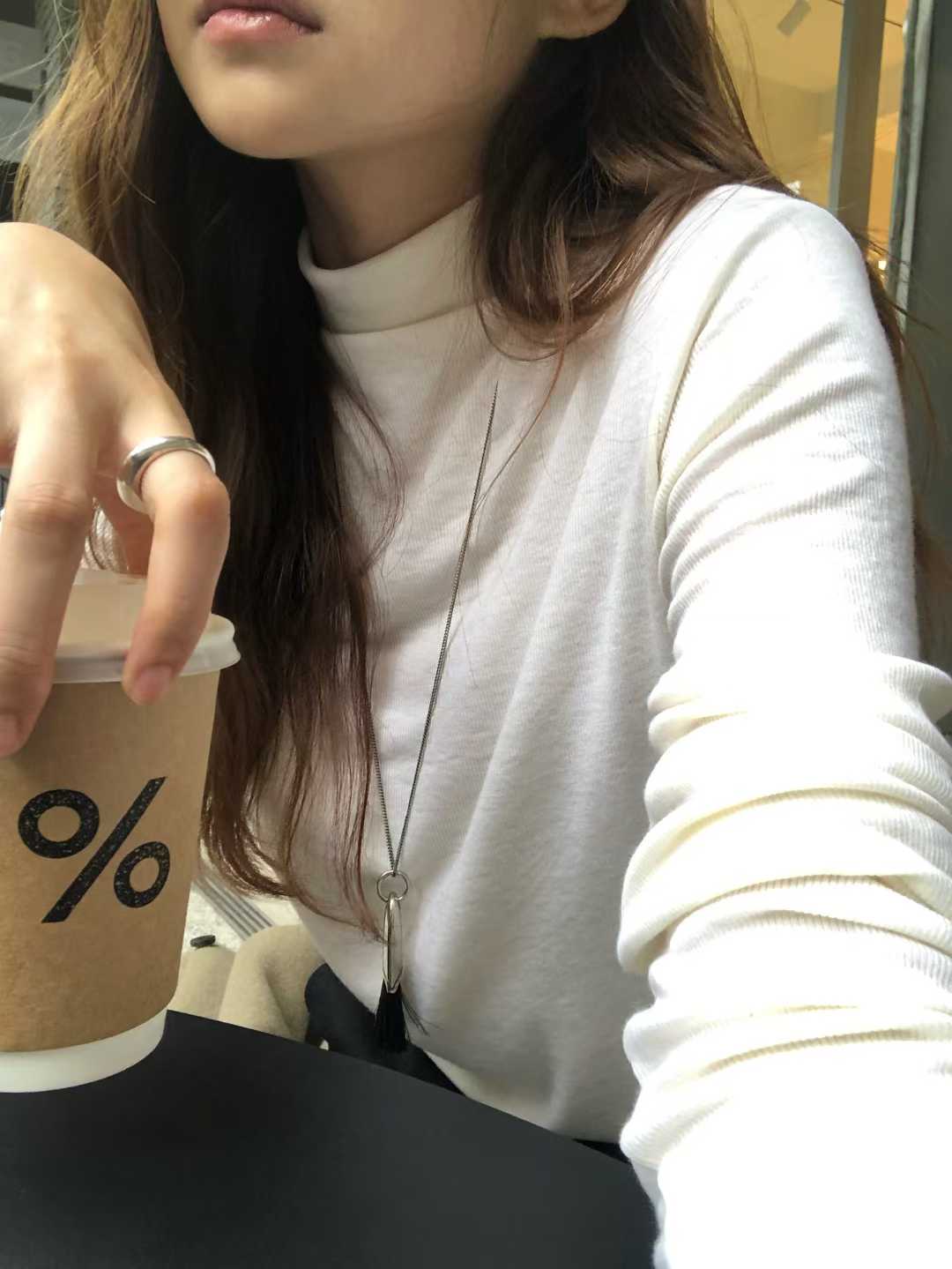 B59.大V家羊毛混紡高領打底衣