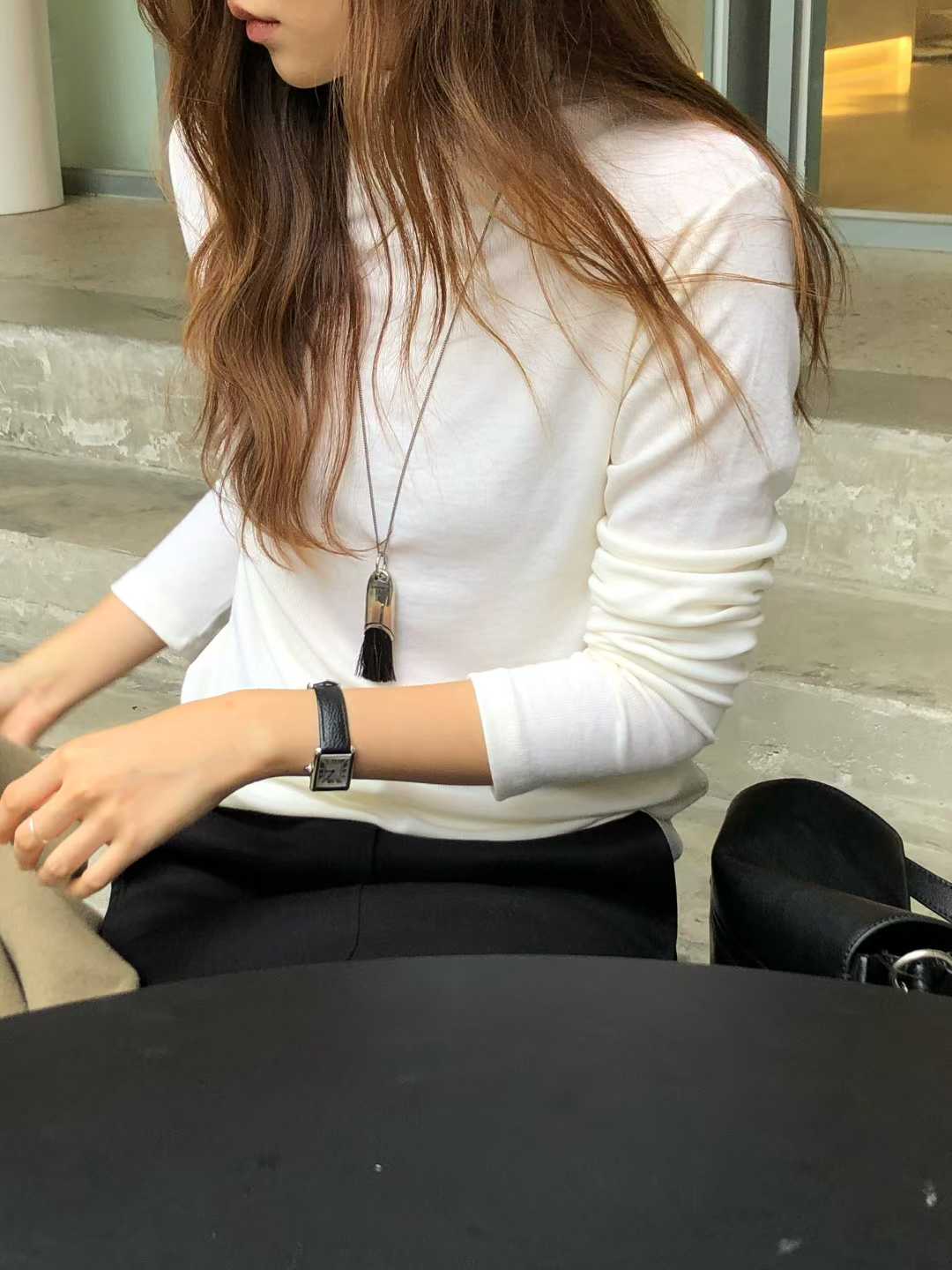 B59.大V家羊毛混紡高領打底衣