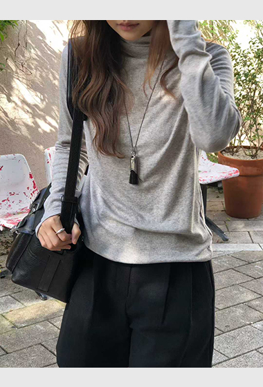 B59.大V家羊毛混紡高領打底衣