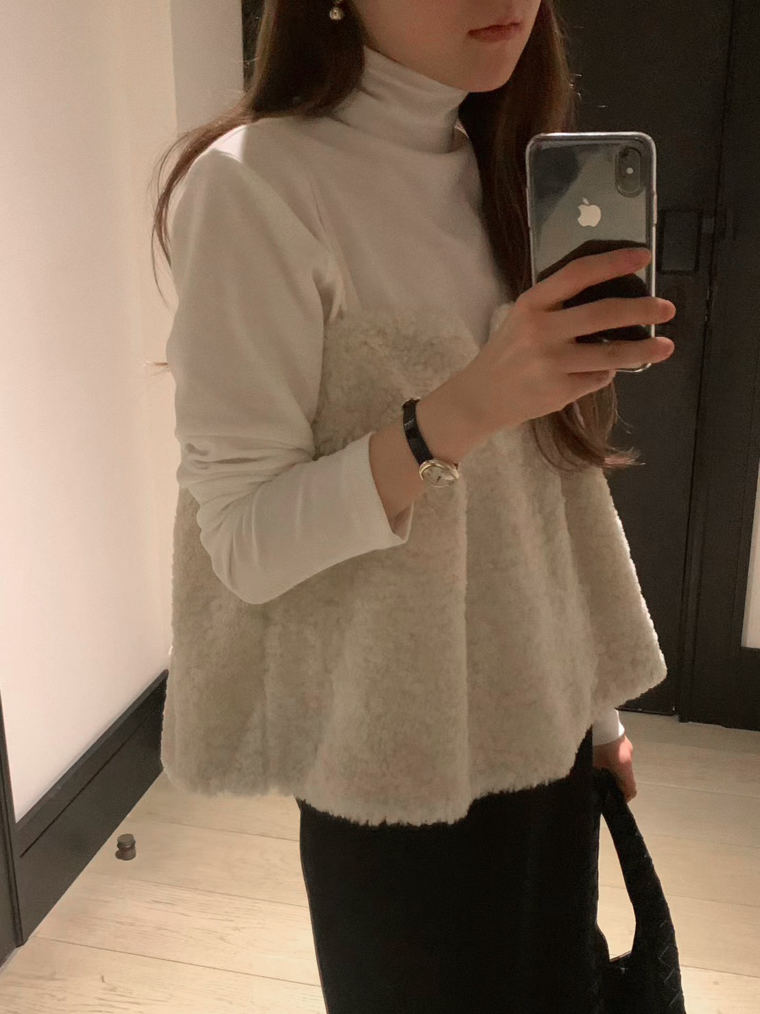 A12.顏值家天絲羊毛高領上衣