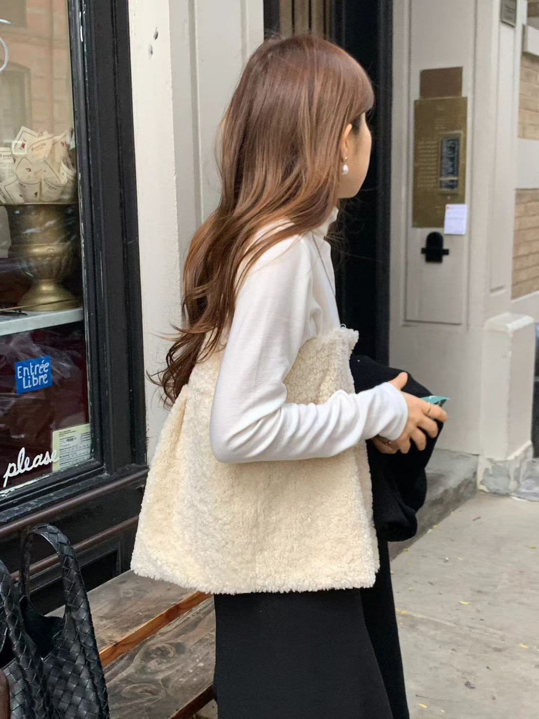 A12.顏值家天絲羊毛高領上衣