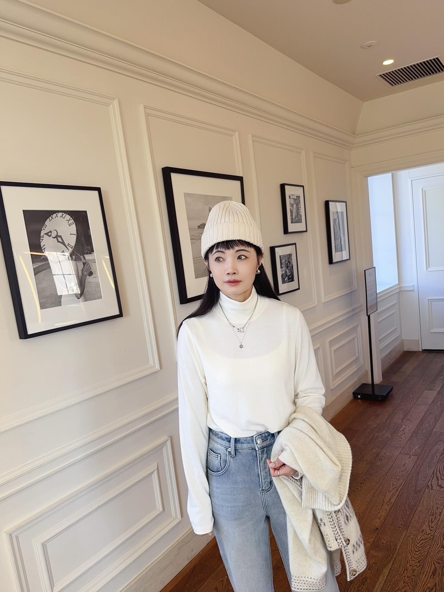 B27.入冬舒適溫柔羊毛高領上衣