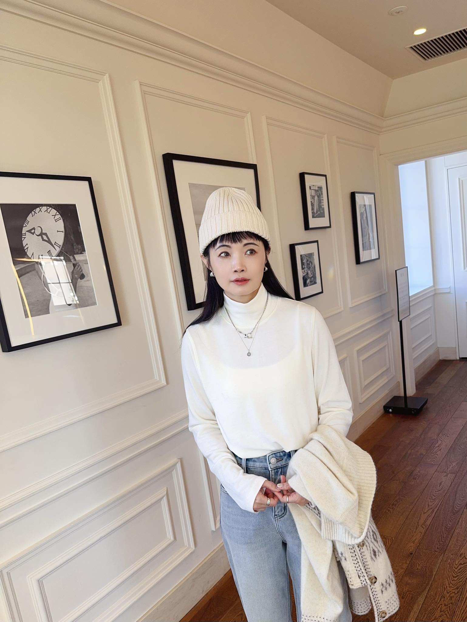 B27.入冬舒適溫柔羊毛高領上衣