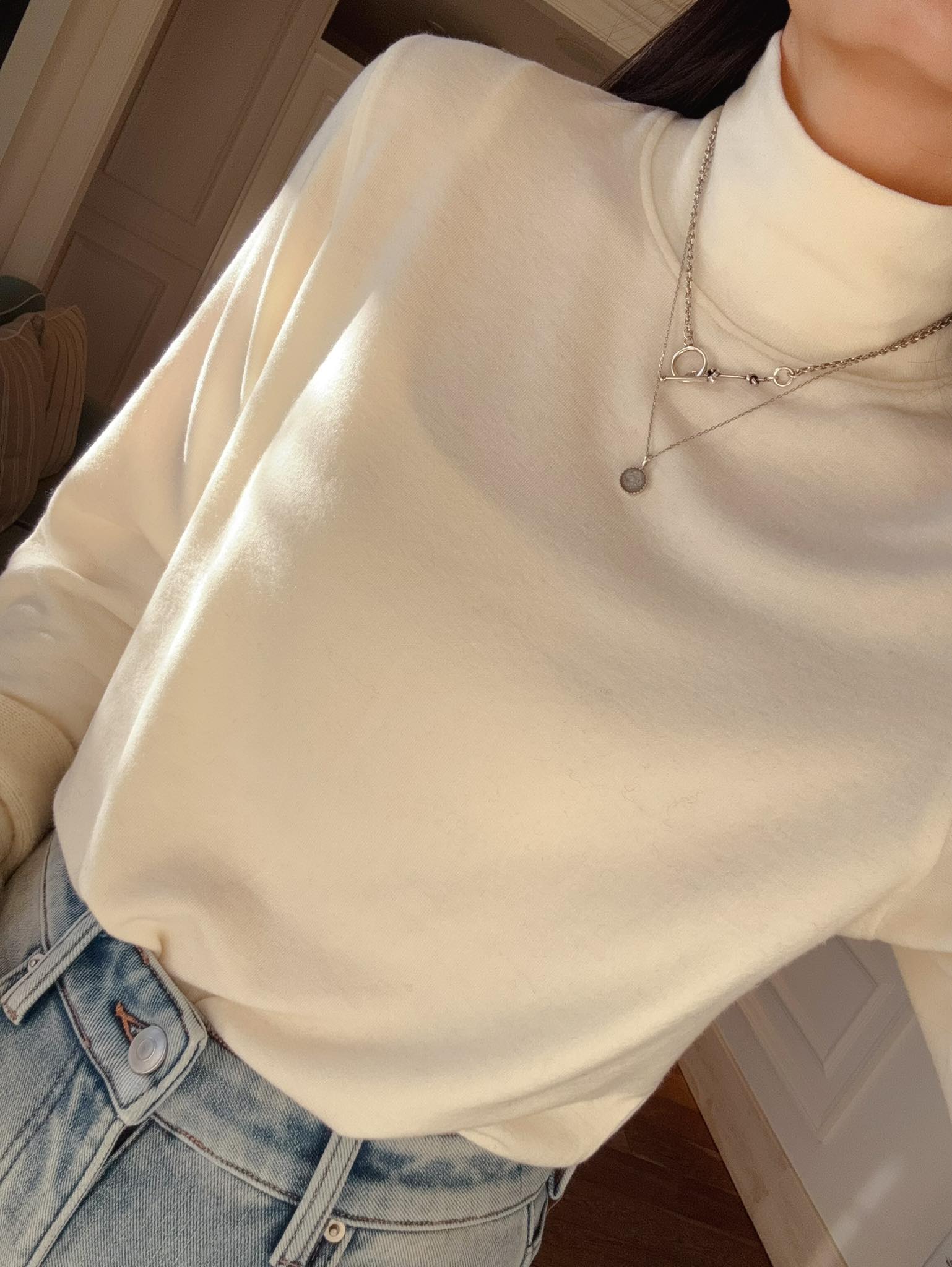 B27.入冬舒適溫柔羊毛高領上衣