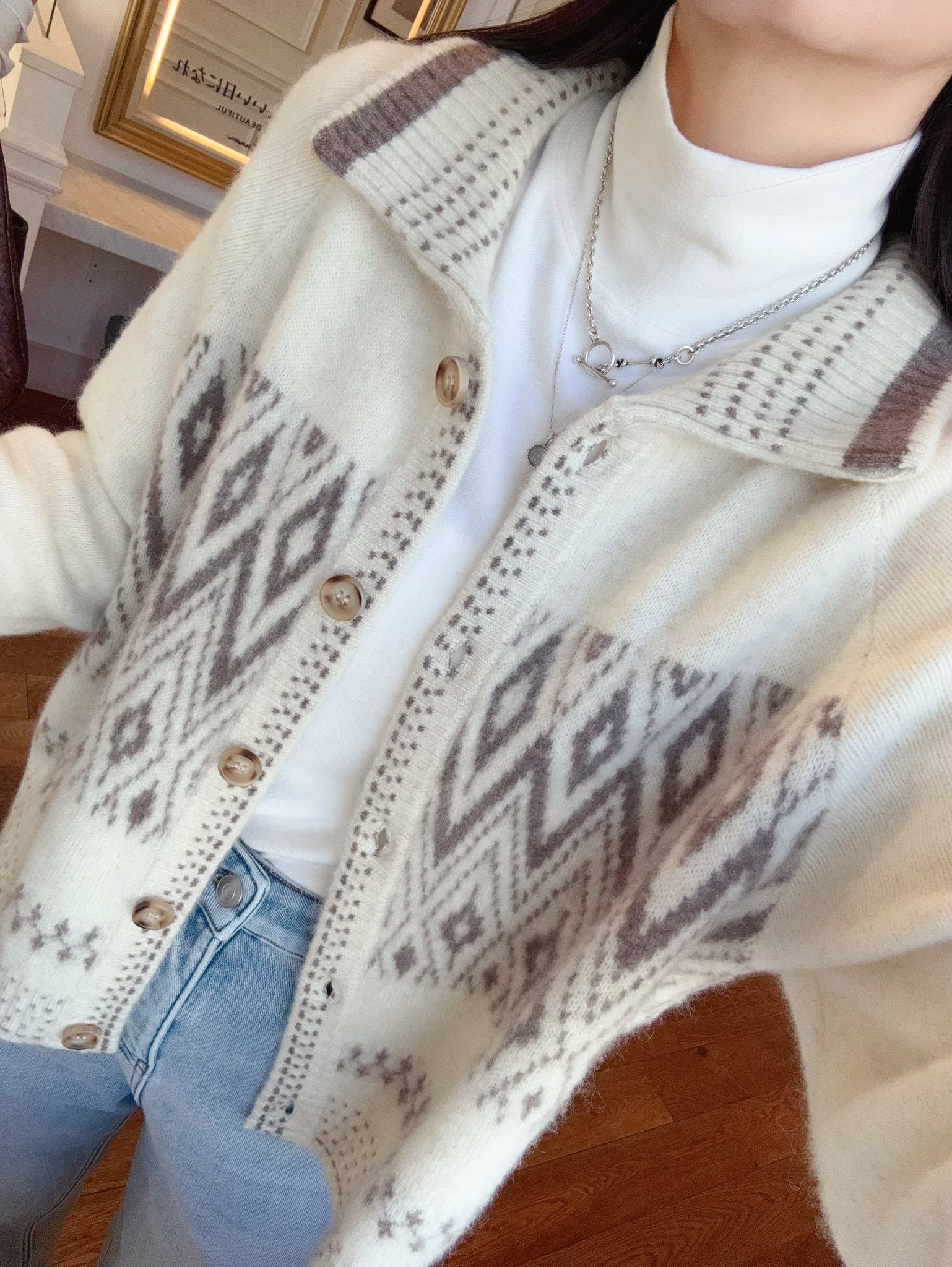 B27.入冬舒適溫柔羊毛高領上衣