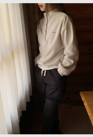 A65.排釦加厚絨面休閒上衣