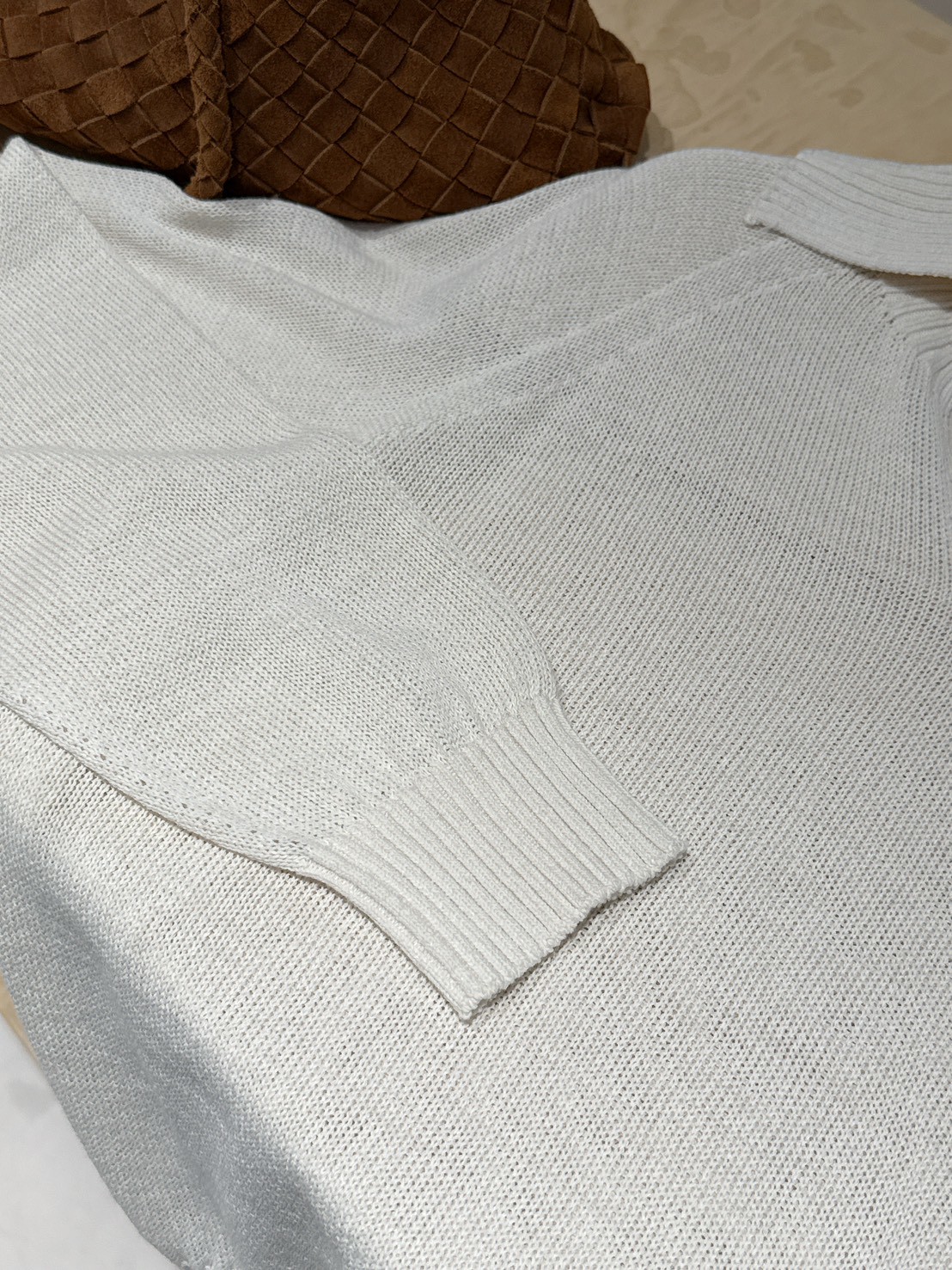 B107.氣質特色翻領針織衫