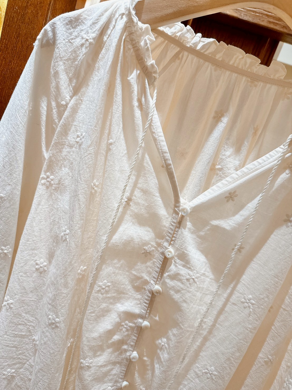 A74.夏日波西米亞緹花罩衫