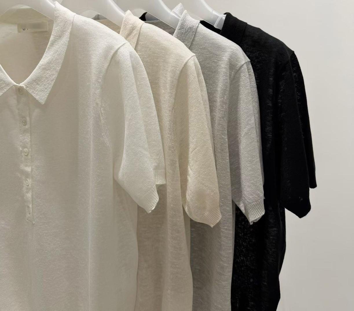 A28.質感家輕薄POLO針織衫