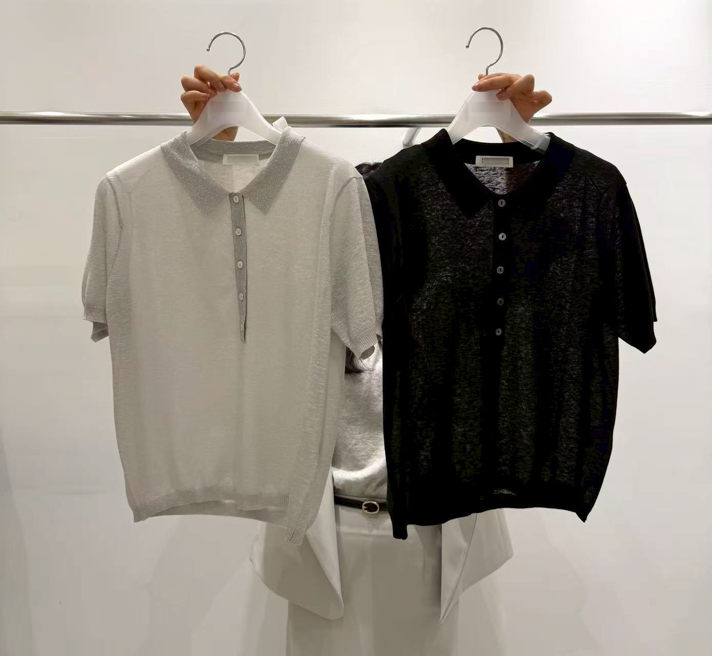 A28.質感家輕薄POLO針織衫