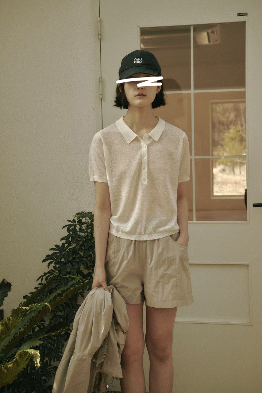 A28.質感家輕薄POLO針織衫