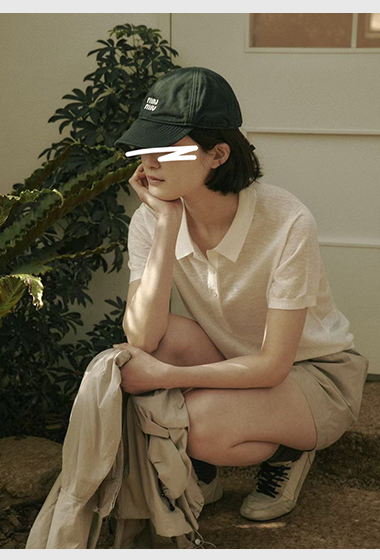 A28.質感家輕薄POLO針織衫