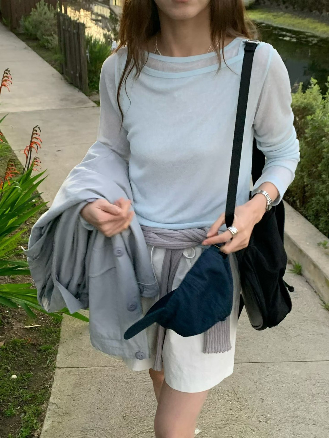 A62.柔軟糖果兩件式上衣