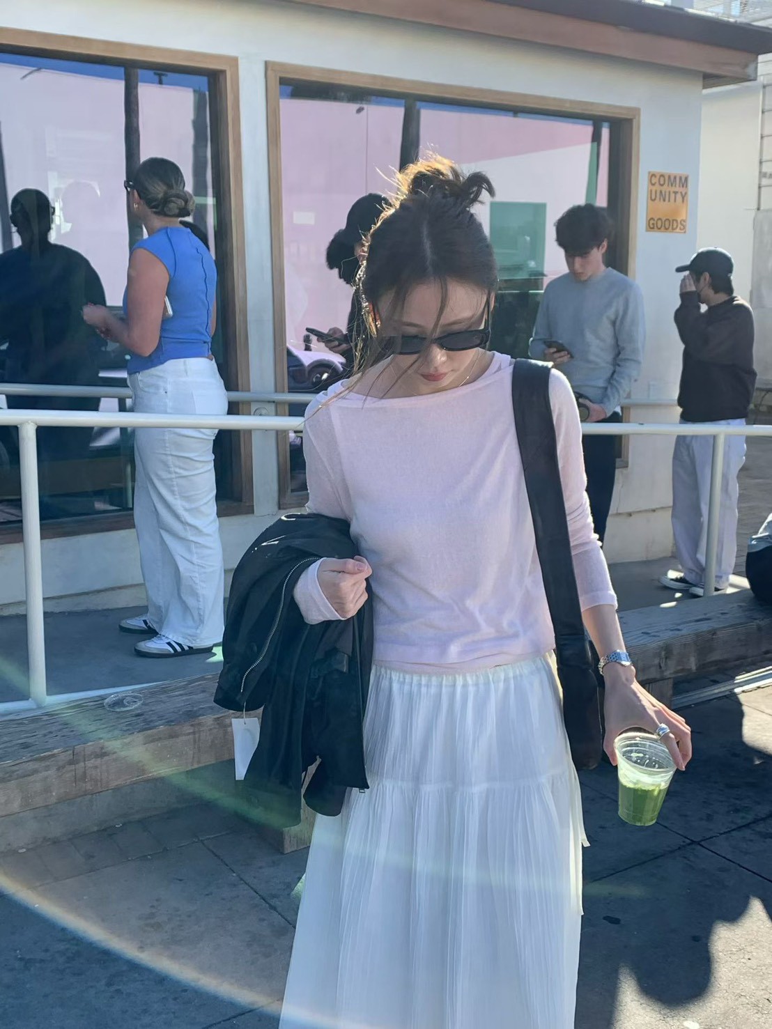 A62.柔軟糖果兩件式上衣