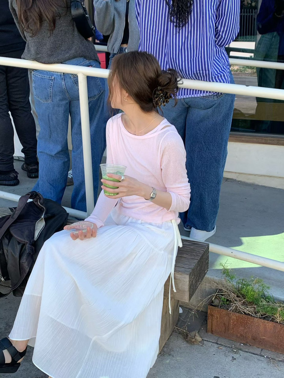 A62.柔軟糖果兩件式上衣