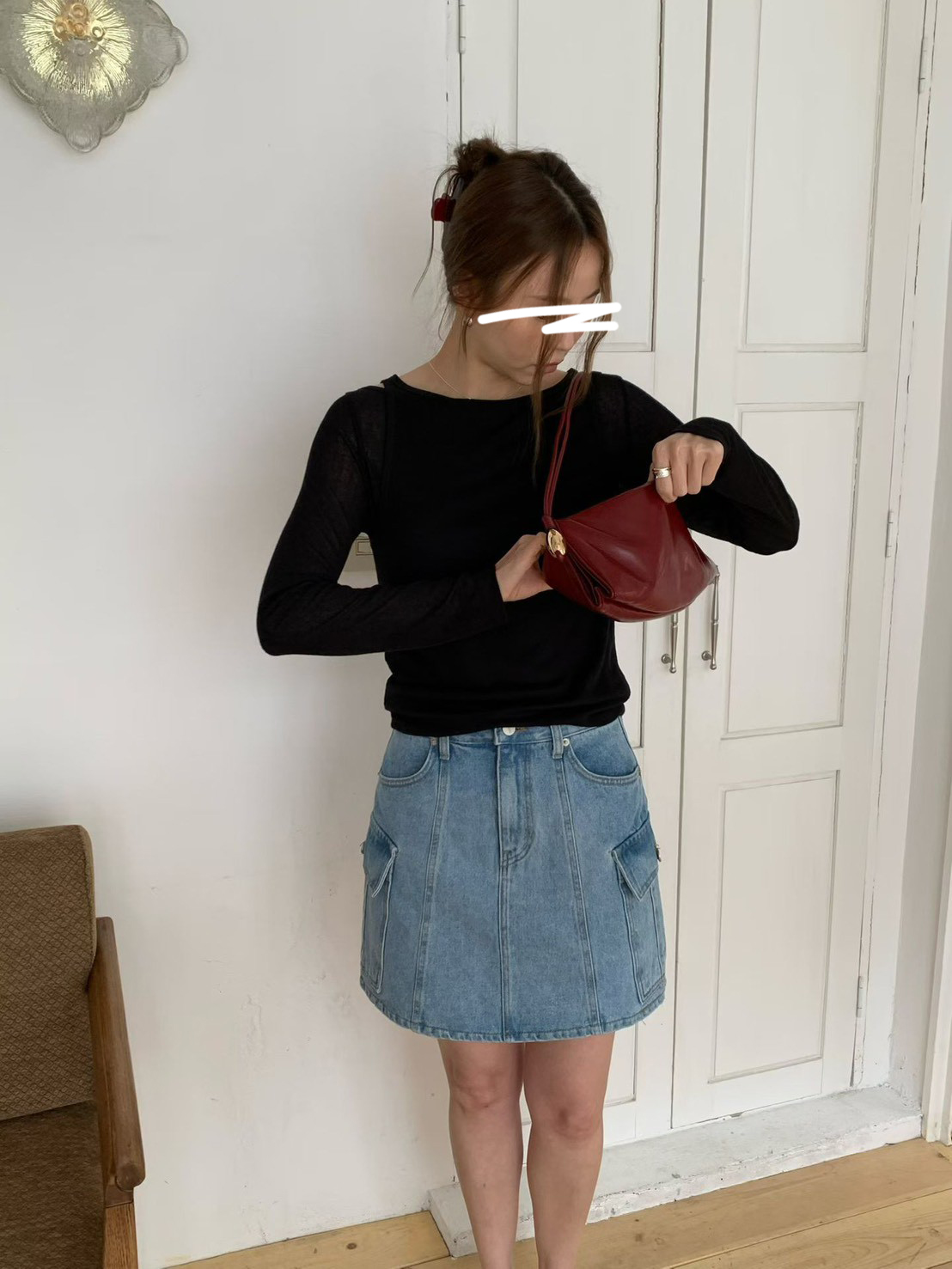 A62.柔軟糖果兩件式上衣