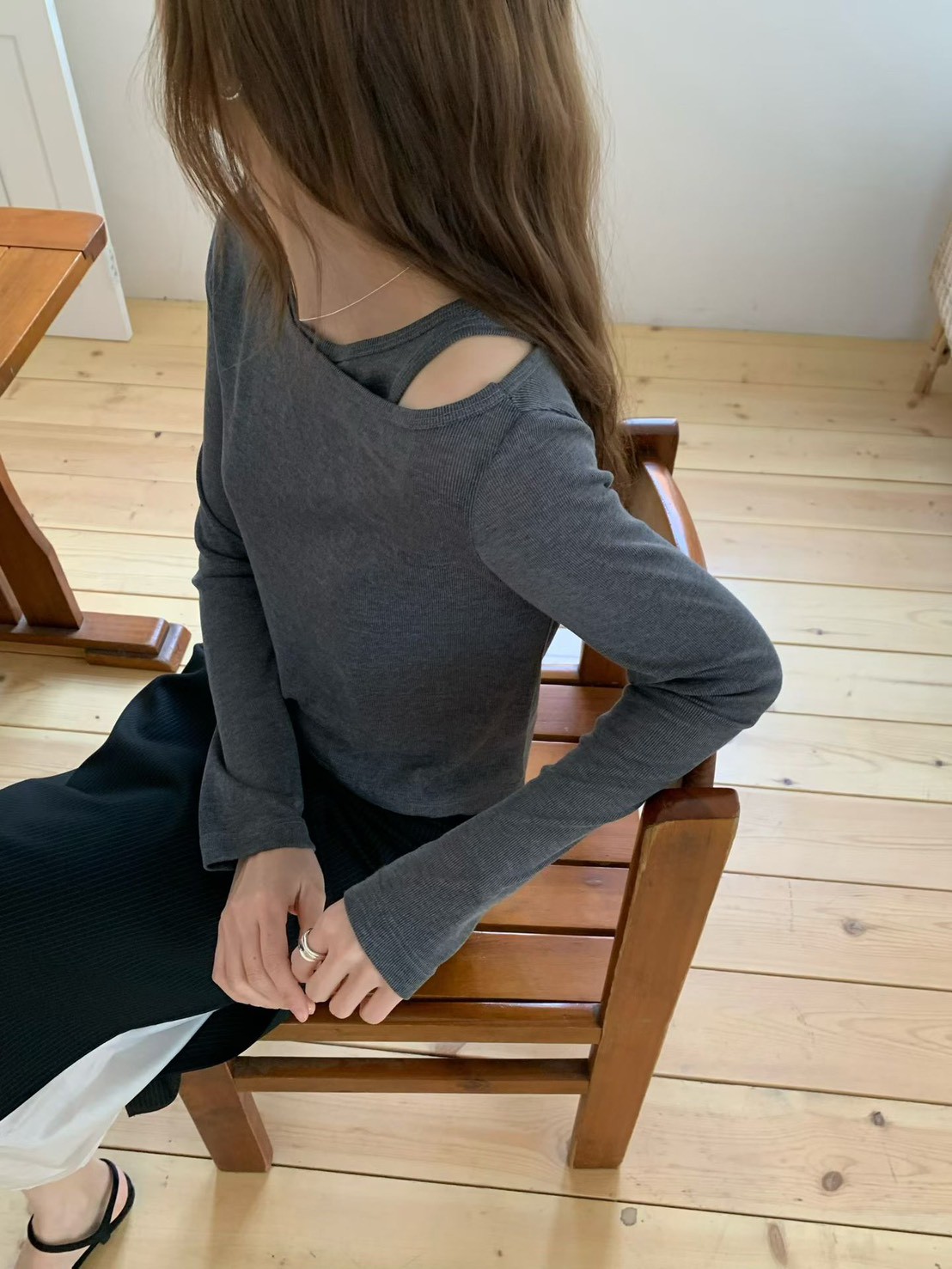 A62.柔軟糖果兩件式上衣