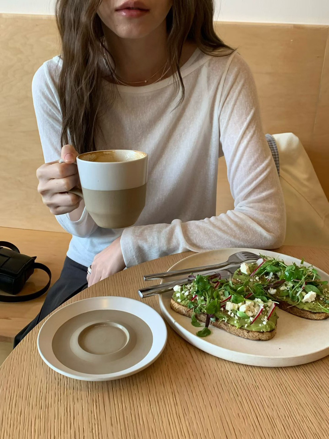 A62.柔軟糖果兩件式上衣