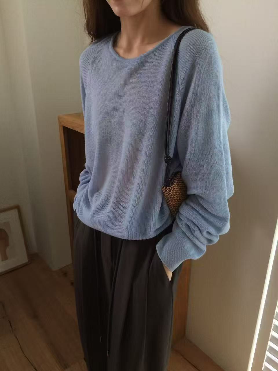 A52.可愛糖果拉克蘭針織衫