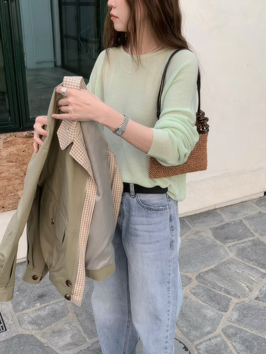 A52.可愛糖果拉克蘭針織衫