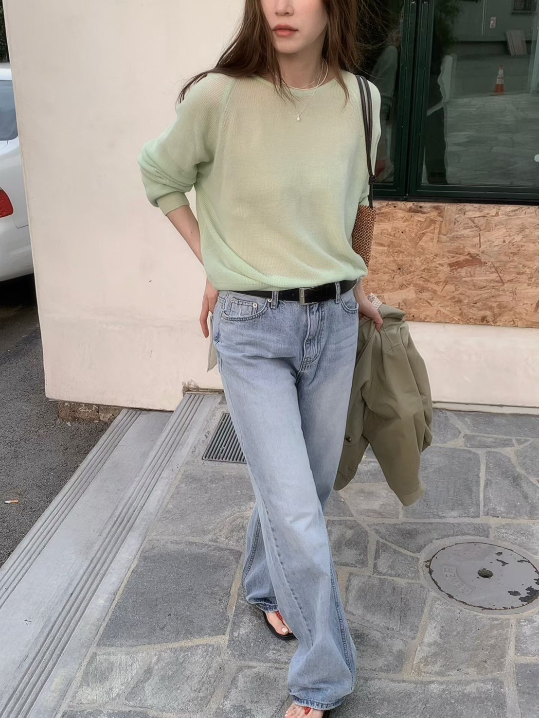 A52.可愛糖果拉克蘭針織衫