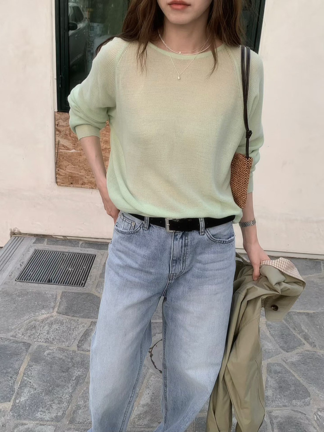 A52.可愛糖果拉克蘭針織衫