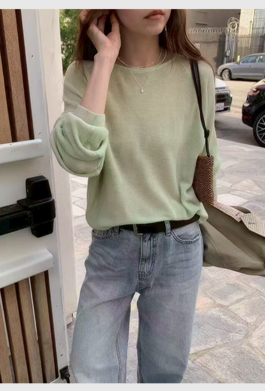 A52.可愛糖果拉克蘭針織衫